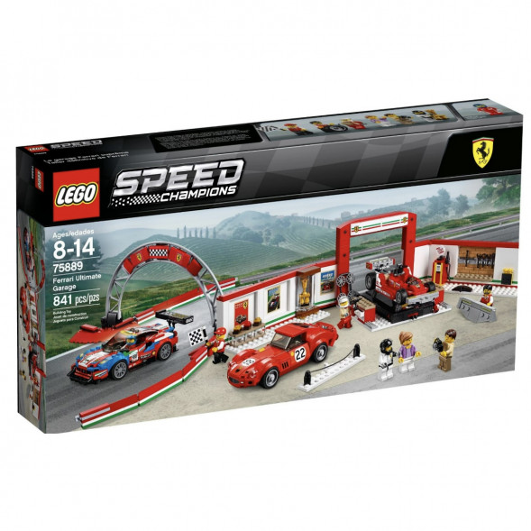 Конструктор LEGO Speed Champions 75889 Гараж Ferrari в Нижневартовске
