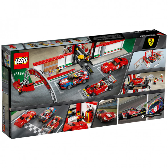 Конструктор LEGO Speed Champions 75889 Гараж Ferrari в Нижневартовске