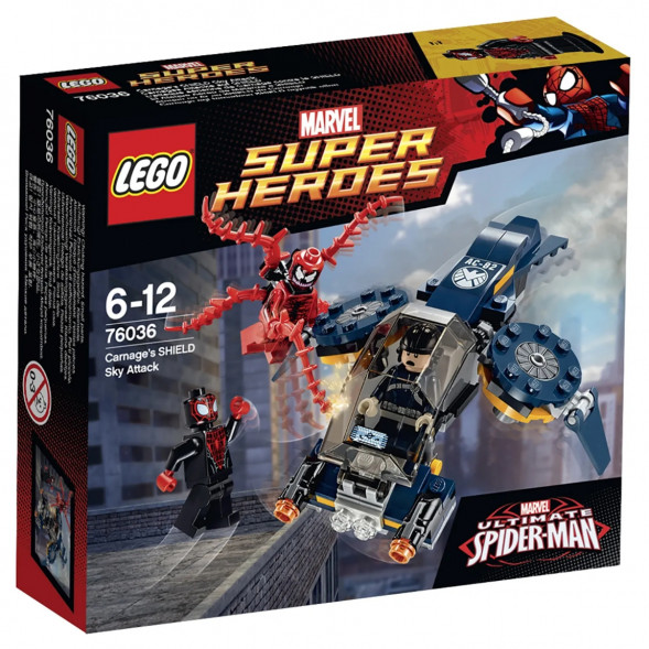 Конструктор LEGO Super Heroes 76036 Воздушная атака Карнажа в Нижневартовске