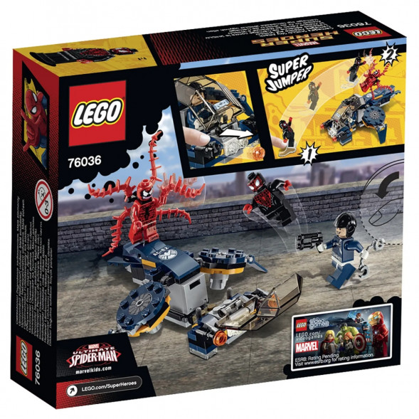 Конструктор LEGO Super Heroes 76036 Воздушная атака Карнажа в Нижневартовске
