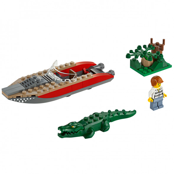 Конструктор LEGO City 60067 Погоня на полицейском вертолёте в Нижневартовске