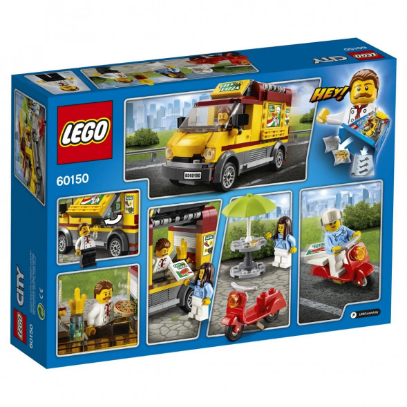 Конструктор LEGO City Great Vehicles 60150 Фургон-пиццерия в Нижневартовске