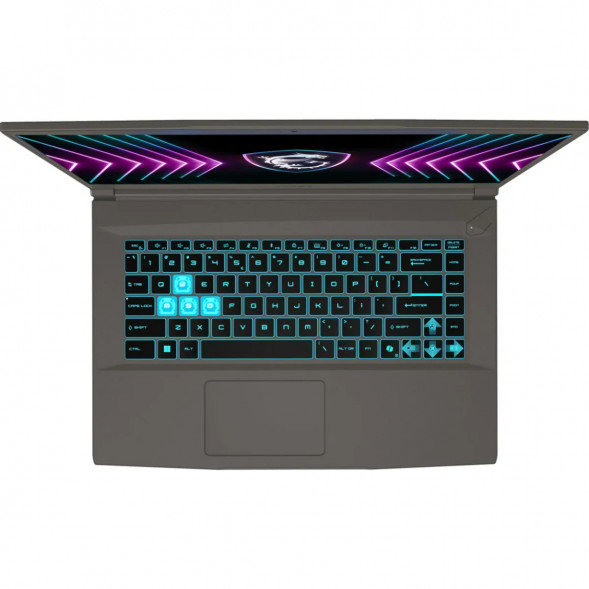 Ноутбук игровой MSI Thin 15 B2RVE-3451XRU (15.6&amp;quot;, IPS, Intel Core 7 240H 2.5ГГц, 10 ядер, 16ГБ DDR4, 512ГБ SSD, NVIDIA GeForce RTX 4050 для ноутбуков - 6 ГБ) в Нижневартовске