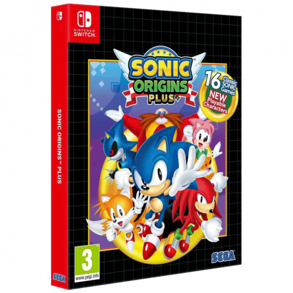 Игра Sonic Origins Plus [Nintendo Switch, русские субтитры] в Нижневартовске