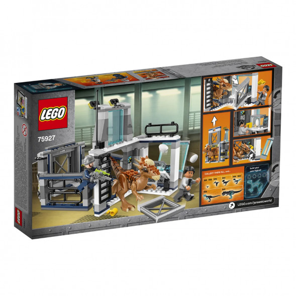 Конструктор LEGO Jurassic World 75927 Побег стигимолоха из лаборатории в Нижневартовске