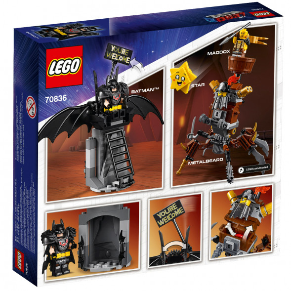 Конструктор LEGO Movie 70836 Боевой Бэтмен и Железная борода  в Нижневартовске