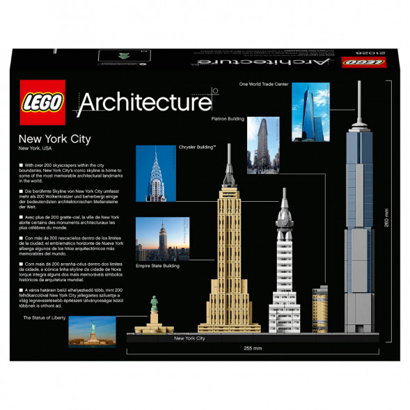 Конструктор LEGO Architecture 21028 Нью Йорк в Нижневартовске