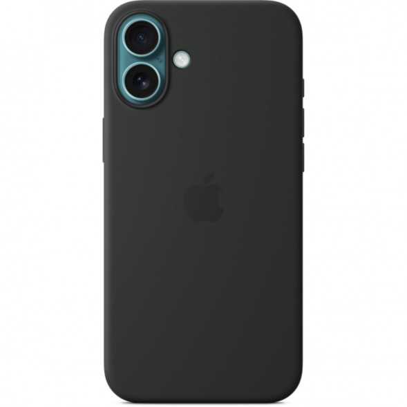 Чехол Apple для iPhone 16 Plus Silicone MagSafe, черный (MYY93ZM/A) в Нижневартовске