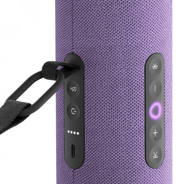 Умная портативная колонка Яндекс Станция Стрит с Алисой, фиолетовый в Нижневартовске