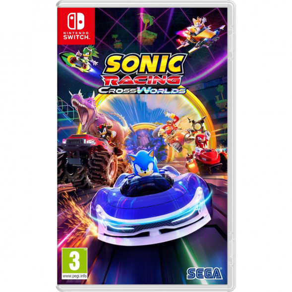 Игра Sonic Racing: CrossWorlds [Nintendo Switch, русские субтитры] в Нижневартовске