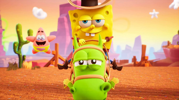 SpongeBob SquarePants: The Cosmic Shake (PS4, русские субтитры) в Нижневартовске