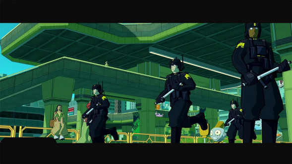 Игра Bomb Rush Cyberfunk [Nintendo Switch, русские субтитры] в Нижневартовске