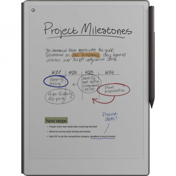 Графический планшет reMarkable Paper Pro + Стилус MarkerPlus + Чехол Book Folio Pro (Basalt) в Нижневартовске