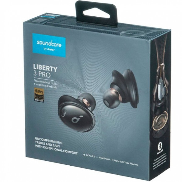 Беспроводные наушники Anker Soundcore Liberty 3 Pro, черный в Нижневартовске