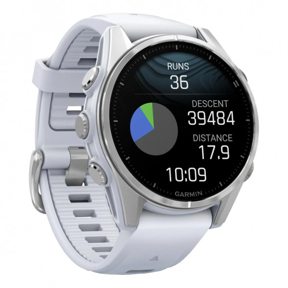 Умные часы Garmin Fenix 8, 43 mm, Whitestone 010-02903-00 в Нижневартовске
