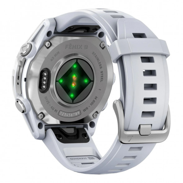 Умные часы Garmin Fenix 8, 43 mm, Whitestone 010-02903-00 в Нижневартовске