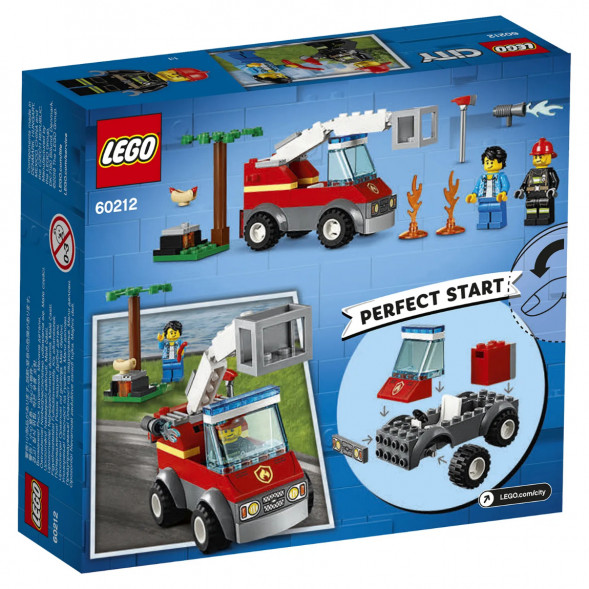 Конструктор LEGO City Fire 60212 Пожар на пикнике в Нижневартовске