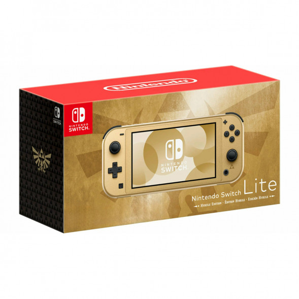 Игровая приставка Nintendo Switch Lite (Hyrule Edition) в Нижневартовске