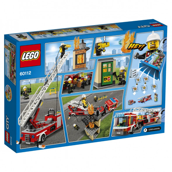 Конструктор LEGO City Fire 60112 Пожарная машина в Нижневартовске