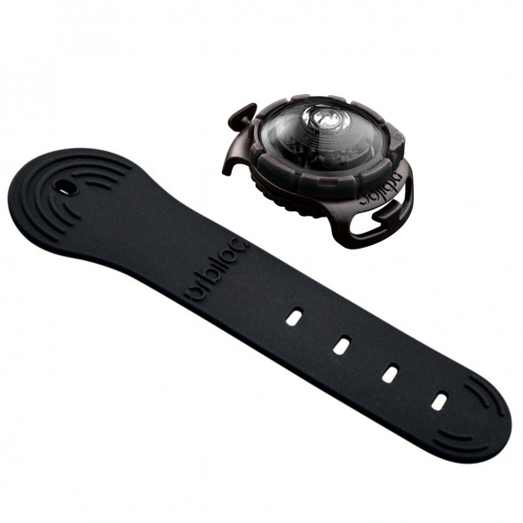 Фонарь для собак Orbiloc Dog Dual Fashion Colours, темный в Нижневартовске