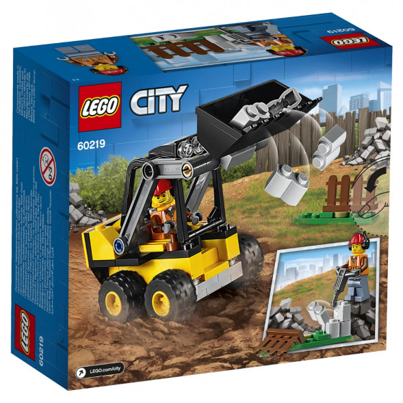 Конструктор LEGO City Great Vehicles 60219 Строительный погрузчик в Нижневартовске
