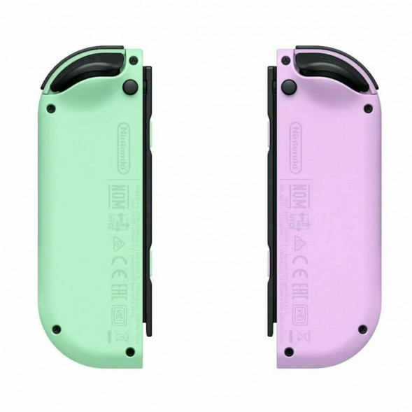 Геймпад Nintendo Switch Joy-Con controllers Duo, пастельный пурпурный / пастельный зеленый в Нижневартовске