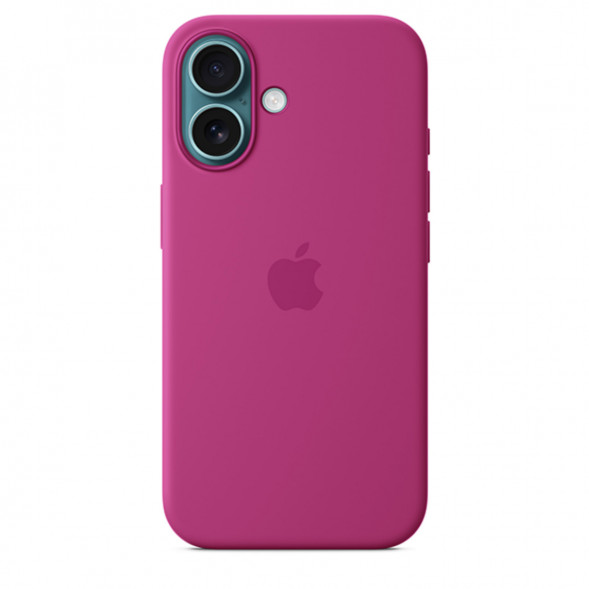 Чехол Apple для iPhone 16 Plus Silicone MagSafe, Fuchsia (MYYE3ZM/A) в Нижневартовске