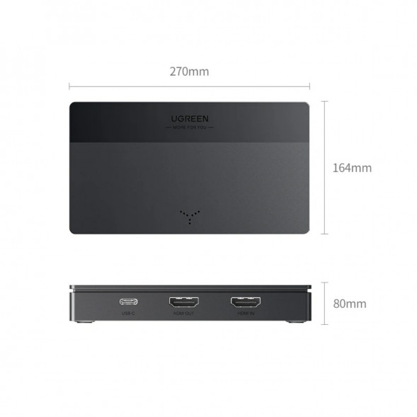 Карта видеозахвата UGREEN CM630 HDMI 4K60Hz в Нижневартовске