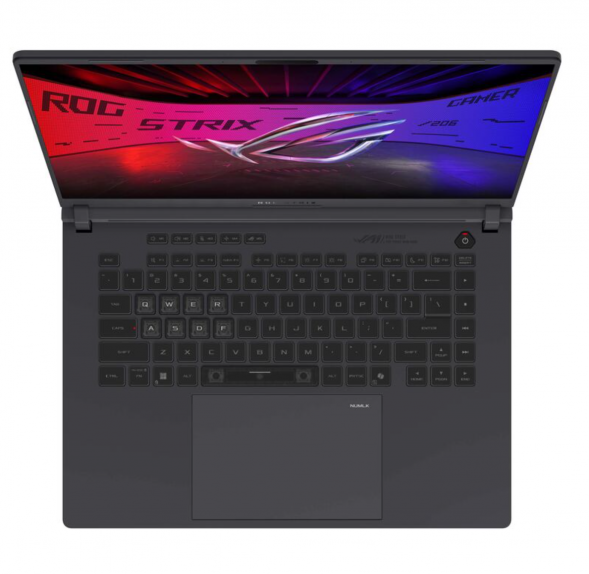 Ноутбук ASUS ROG Strix G16 2025 G615LR-S5222 (Intel Core Ultra 9 275HX 2700MHz/16&amp;quot;/2560x1600/32Gb/1Tb/NVIDIA GeForce RTX 5070Ti/Без ОС) Серый в Нижневартовске
