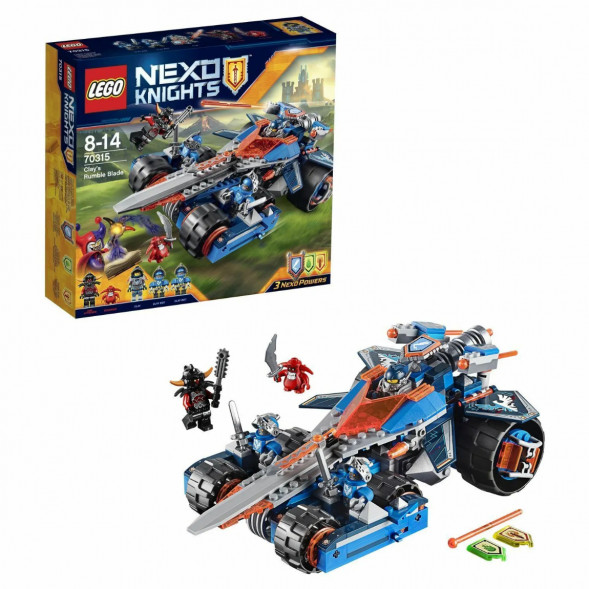 Конструктор LEGO Nexo Knights 70315 Устрашающий разрушитель Клэя в Нижневартовске