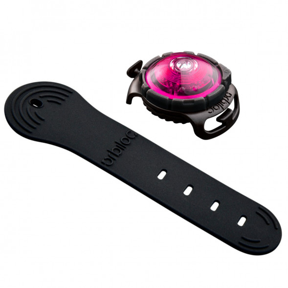 Фонарь для собак Orbiloc Dog Dual Fashion Colours, розовый в Нижневартовске