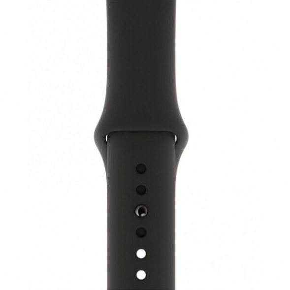 Ремешок для Apple Watch 44mm Black Sport Band (MTPL2ZM/A), черный в Нижневартовске