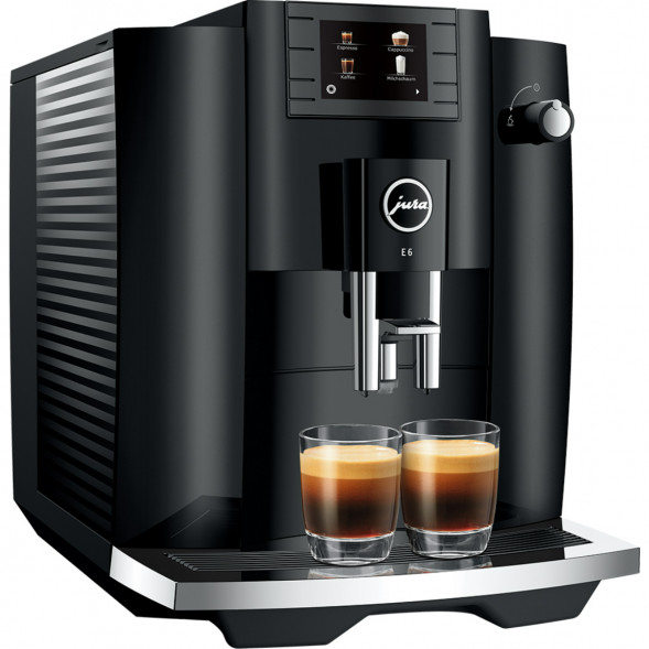 Кофемашина Jura E6, Piano Black в Нижневартовске