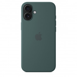 Чехол Apple для iPhone 16 Plus Silicone MagSafe, Lake Green (MYYH3ZM/A)