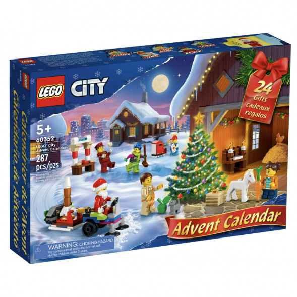 Конструктор LEGO City 60352 Рождественский новогодний календарь 2022 в Нижневартовске