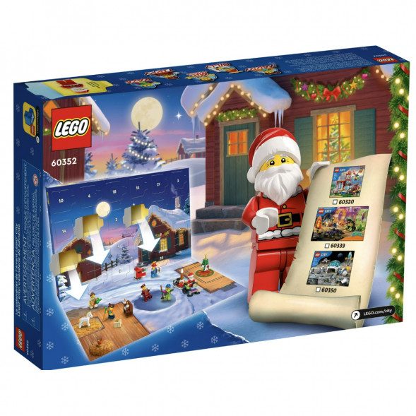 Конструктор LEGO City 60352 Рождественский новогодний календарь 2022 в Нижневартовске