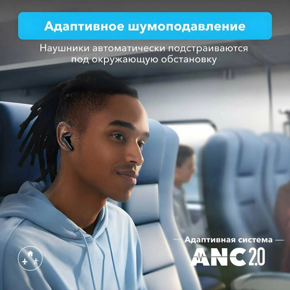 Беспроводные наушники Anker Soundcore Liberty 4 NC, White в Нижневартовске