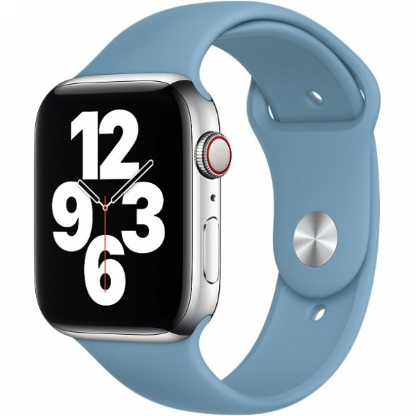 Ремешок для Apple Watch 44mm Northern Blue Sport Band (MYD32ZM/A), скандинавский синий в Нижневартовске