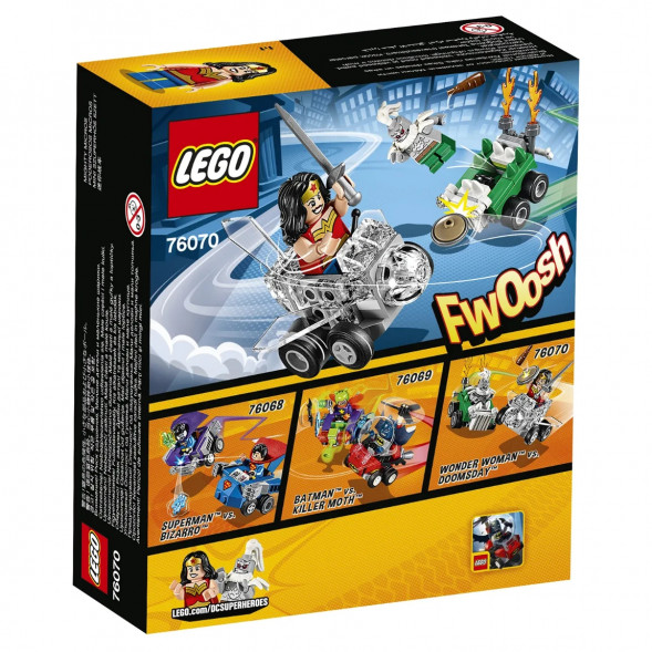 Конструктор LEGO Super Heroes 76070 Mighty Micros: Чудо-женщина против Думсдэя в Нижневартовске