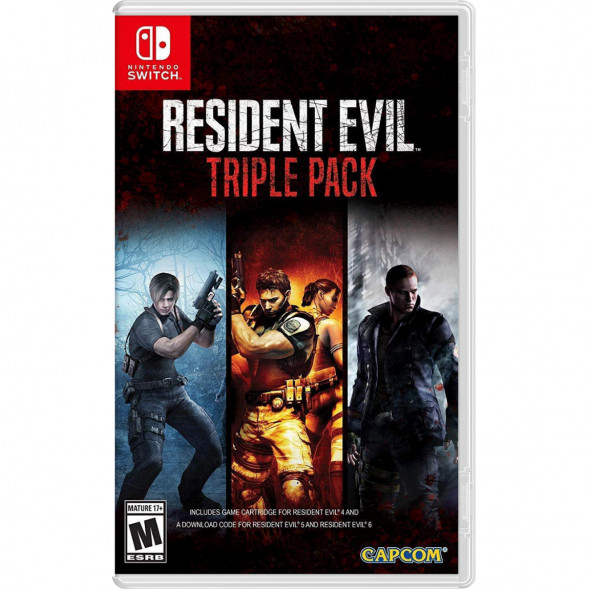 Игра Resident Evil Triple Pack [Nintendo Switch, английская версия] в Нижневартовске