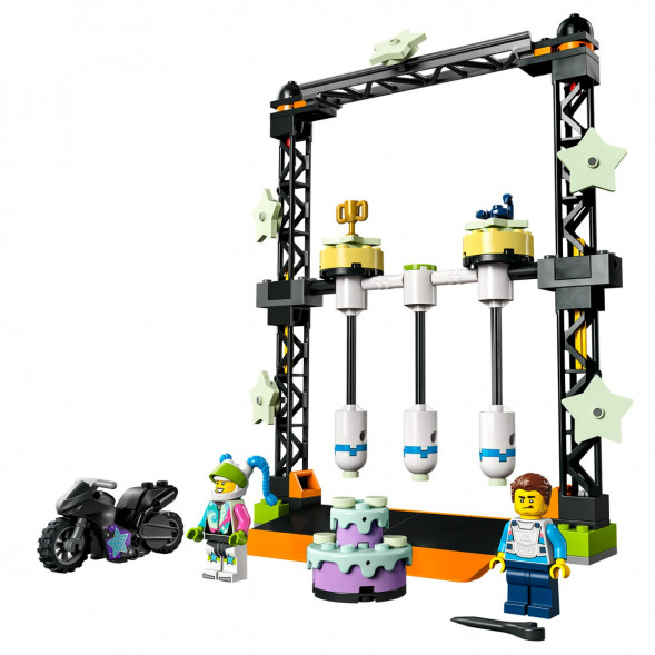 Конструктор LEGO City 60341 Трюковое испытание «Нокдаун» в Нижневартовске