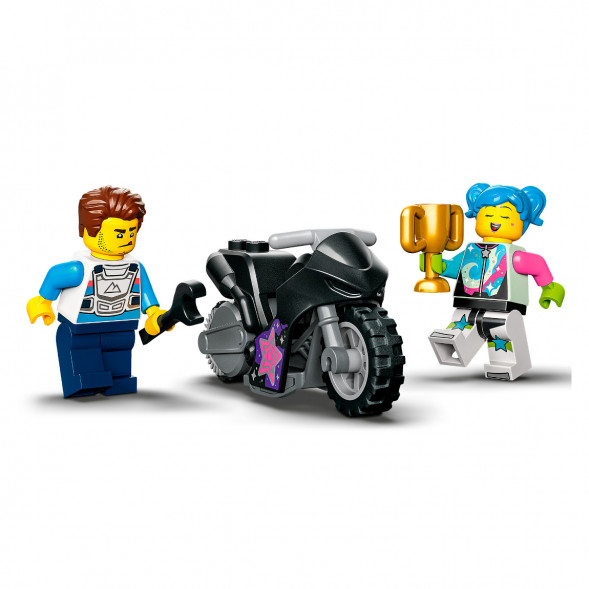 Конструктор LEGO City 60341 Трюковое испытание «Нокдаун» в Нижневартовске