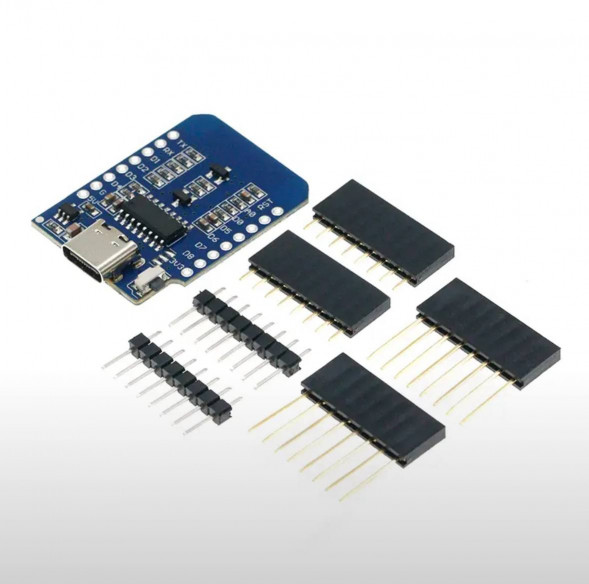 Микроконтроллер Wemos D1 mini ESP8266 с разъемом TYPE-C в Нижневартовске