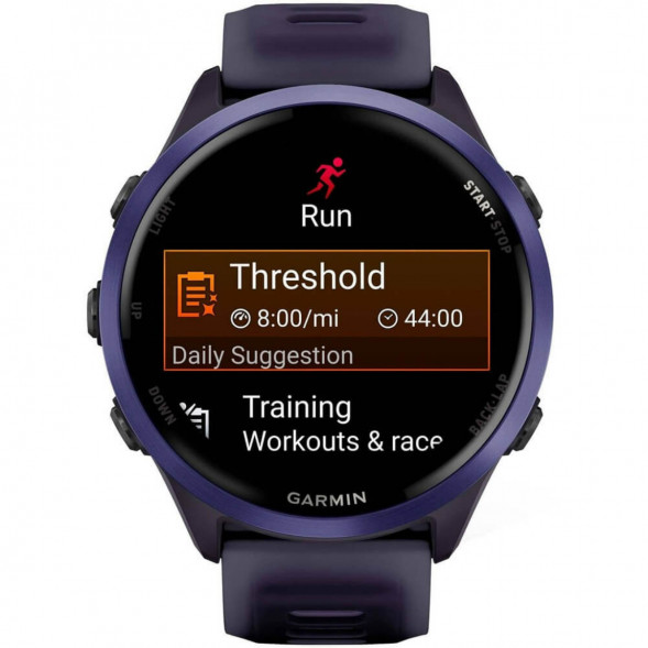 Умные часы Garmin Forerunner 570 47 мм Indigo Aluminium/Translucent Imperial Purple/Indigo 010-02971-02 в Нижневартовске