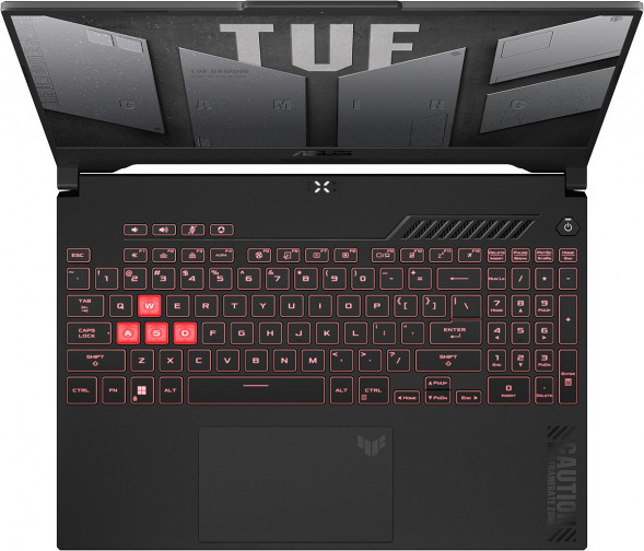 Ноутбук ASUS TUF Gaming 15 FA507NV-LP160 AMD Ryzen 5 7535HS, RAM 16 ГБ, SSD 512 ГБ, NVIDIA GeForce RTX 4060 для ноутбуков (8 Гб), Без системы, (90NR0E85-M00DT0), серый в Нижневартовске