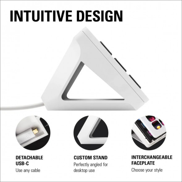 Контроллер Elgato Stream Deck MK.2, белый в Нижневартовске