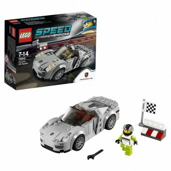 Конструктор LEGO Speed Champions 75910 Porsche 918 Spyde в Нижневартовске
