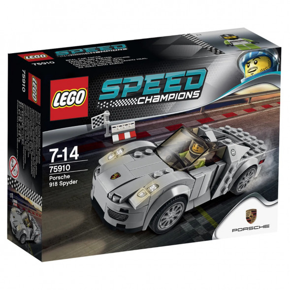 Конструктор LEGO Speed Champions 75910 Porsche 918 Spyde в Нижневартовске