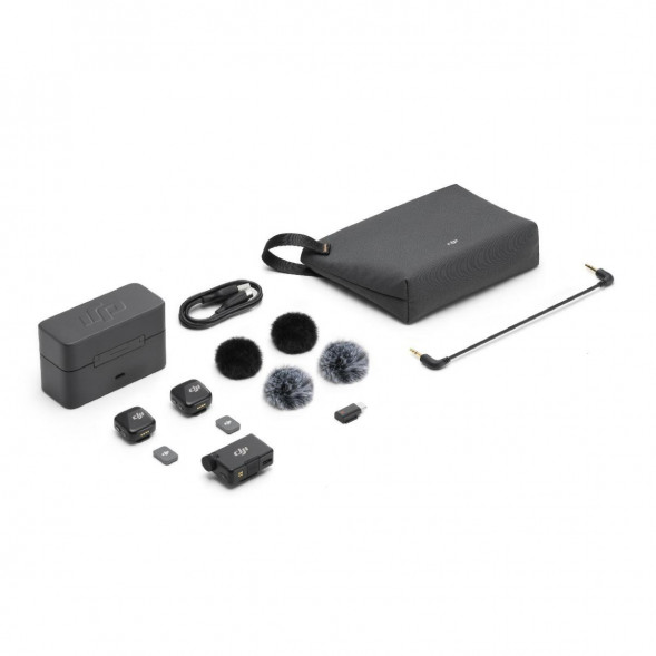 Микрофон DJI Mic Mini (2 TX + 1 RX + зарядный кейс) в Нижневартовске