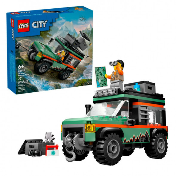 Конструктор LEGO City 60447 Внедорожный горный грузовик в Нижневартовске